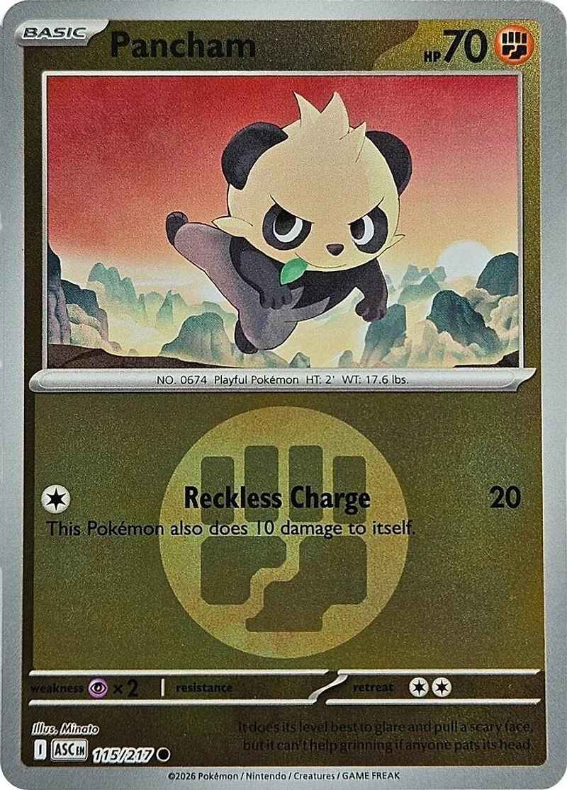 Pancham (Energy Symbol) - 115/217 - Common - Reverse Holo