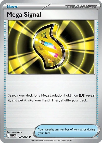 Mega Signal - 193/217 - Common - Reverse Holo