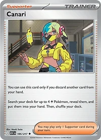 Canari - 185/217 - Uncommon - Reverse Holo