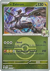 N's Zekrom (Poke Ball) - 155/217 - Rare - Reverse Holo