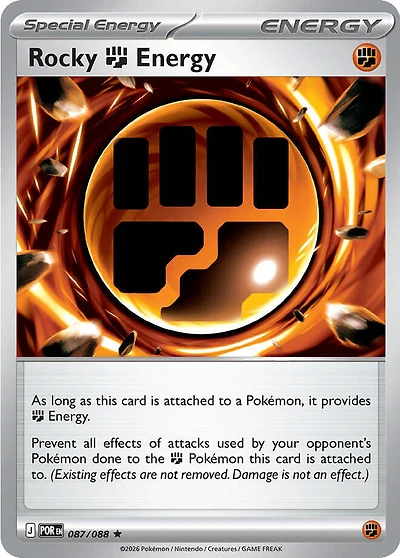 Rocky Fighting Energy - 087/088 - Holo Rare