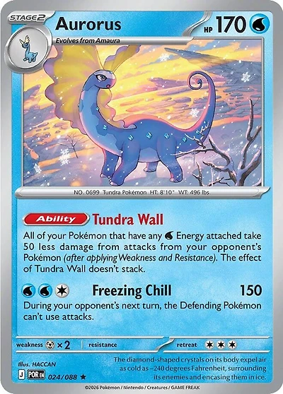 Aurorus - 024/088 - Holo Rare