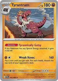 Tyrantrum - 045/088 - Holo Rare