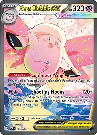 Mega Clefable ex - 119/088 - Special Illustration Rare