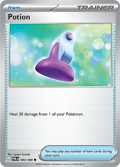 Potion - 083/088 - Common - Reverse Holo