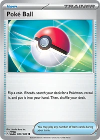 Poke Ball - 080/088 - Common - Reverse Holo