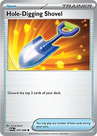 Hole-Digging Shovel - 074/088 - Common - Reverse Holo
