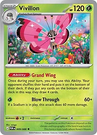 Vivillon - 009/088 - Uncommon - Reverse Holo