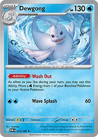 Dewgong - 019/088 - Rare - Reverse Holo