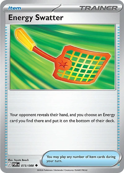 Energy Swatter - 073/088 - Uncommon - Reverse Holo