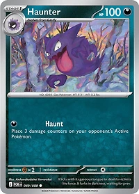 Haunter - 049/088 - Common - Reverse Holo