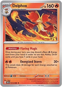 Delphox - 013/086 - Holo Rare