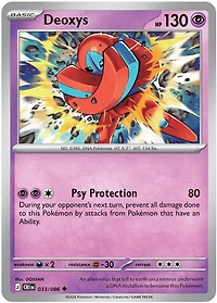 Deoxys - 033/086 - Uncommon - Reverse Holo