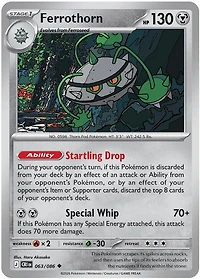 Ferrothorn - 063/086 - Uncommon - Reverse Holo
