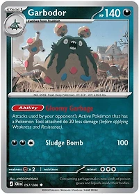 Garbodor - 057/086 - Uncommon - Reverse Holo