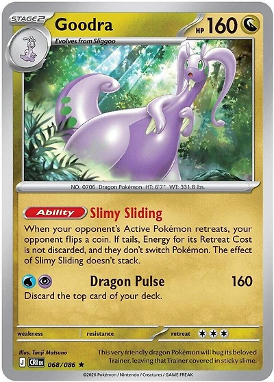 Goodra - 068/086 - Holo Rare