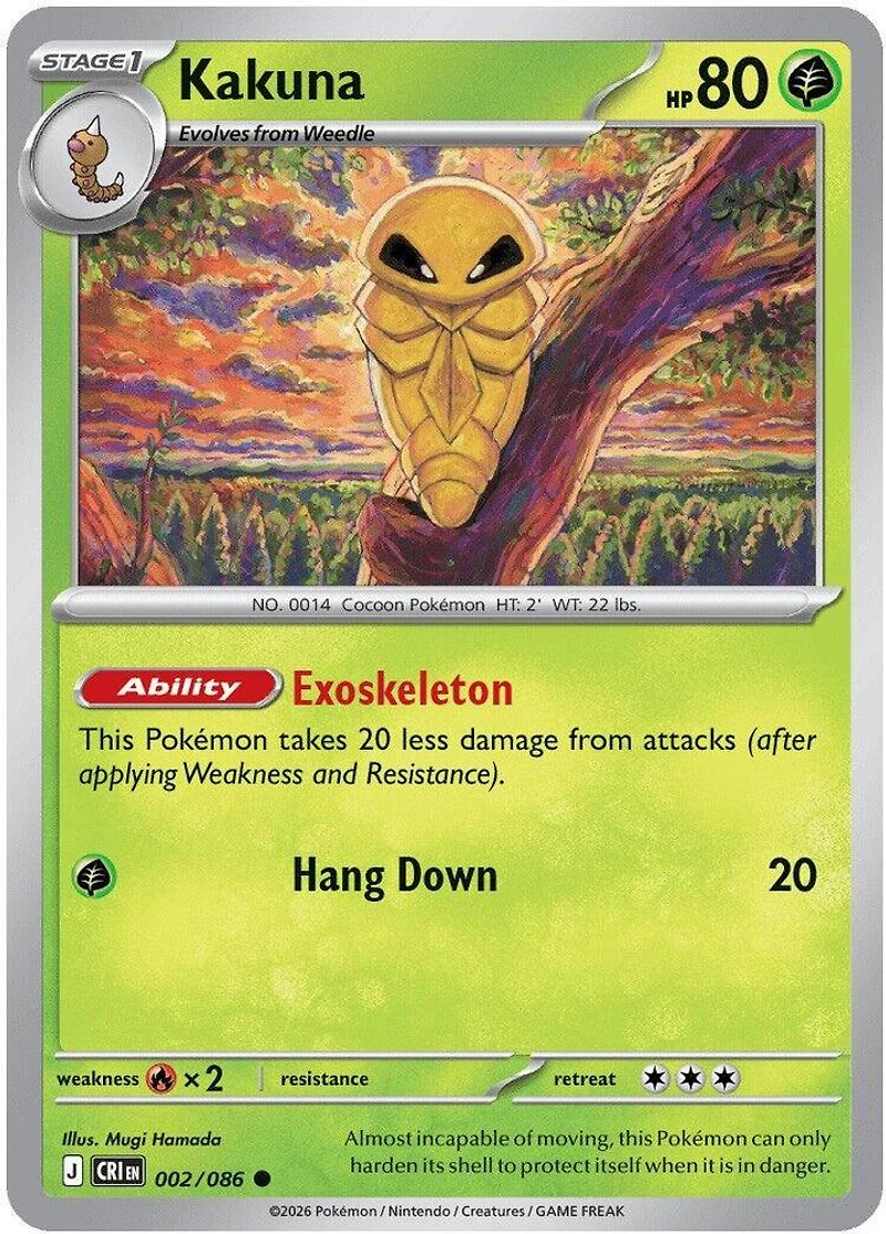 Kakuna - 002/086 - Common - Reverse Holo