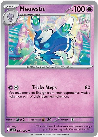 Meowstic - 037/086 - Uncommon - Reverse Holo