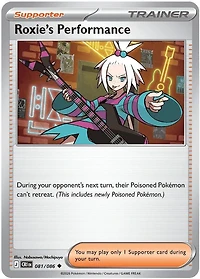 Roxie's Performance - 081/086 - Uncommon - Reverse Holo