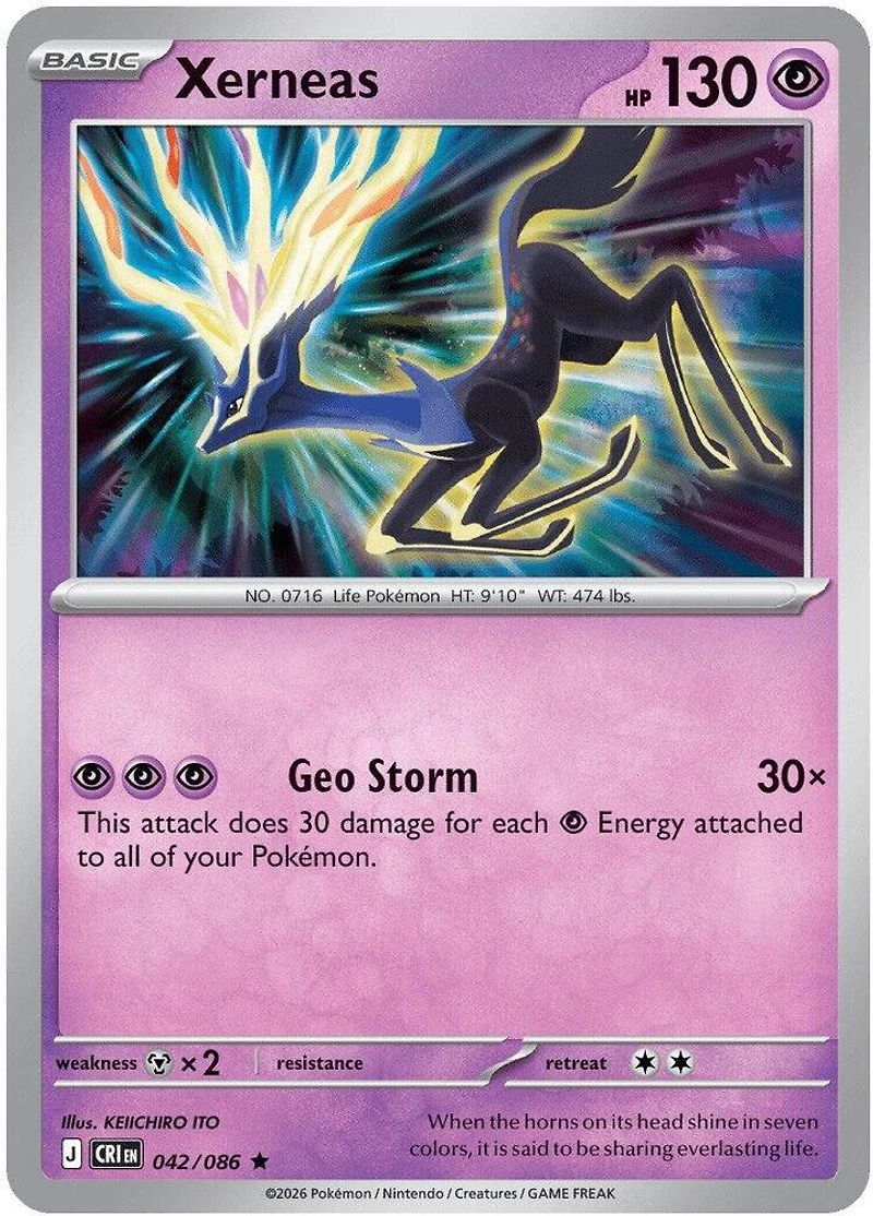 Xerneas - 042/086 - Holo Rare