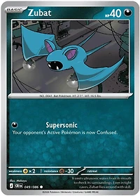 Zubat - 049/086 - Common - Reverse Holo
