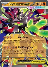 Mega Zygarde ex - MEP071 - MEP Black Star Promos