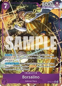 Borsalino (Alternate Art) - OP16-073 - R - Foil