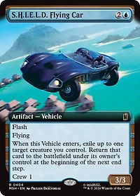 S.H.I.E.L.D. Flying Car - Extended Art