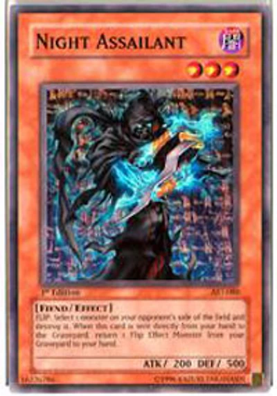 Night Assailant - AST-080 - Common - 1st Edition