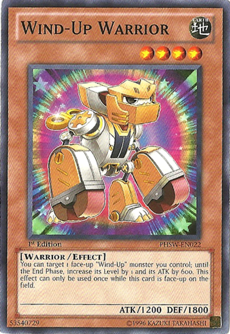 Wind-Up Warrior - PHSW-EN022 - Common - 1st Edition