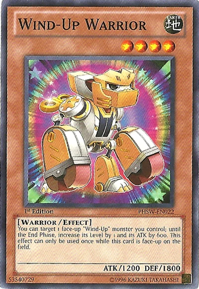 Wind-Up Warrior - PHSW-EN022 - Common - 1st Edition