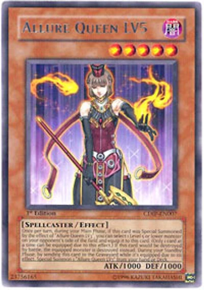 Allure Queen LV5 - CDIP-EN007 - Rare - 1st Edition
