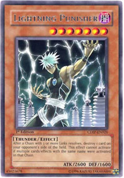 Lightning Punisher - CDIP-EN026 - Rare - 1st Edition
