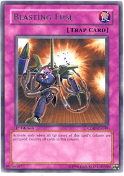 Blasting Fuse - CDIP-EN049 - Rare - 1st Edition