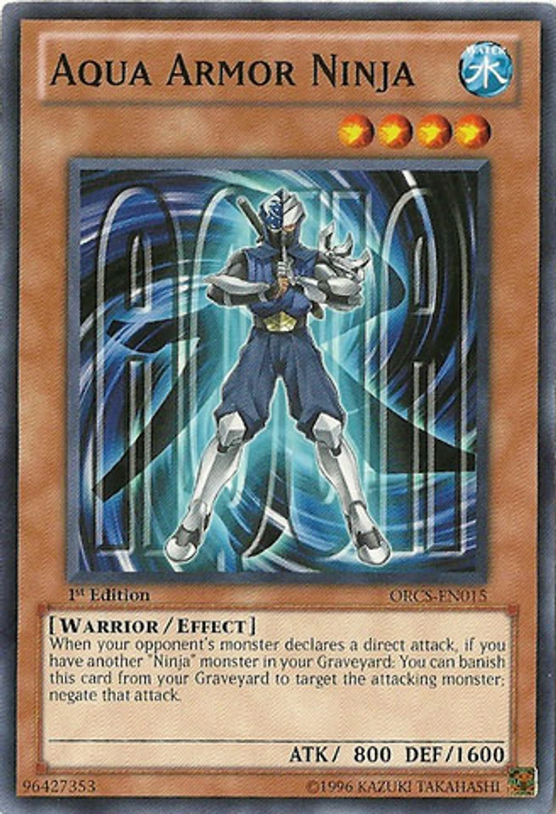 Aqua Armor Ninja - ORCS-EN015 - Common - 1st Edition