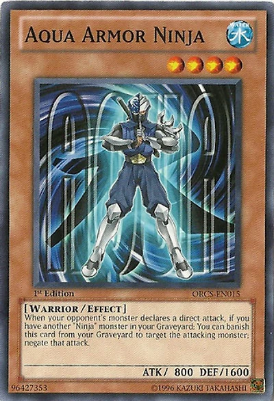 Aqua Armor Ninja - ORCS-EN015 - Common - 1st Edition