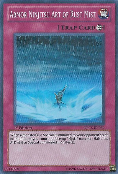 Armor Ninjitsu Art of Rust Mist - ORCS-EN069 - Super Rare - 1st Edition