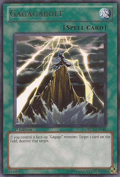 Gagagabolt - ORCS-EN048 - Rare - 1st Edition