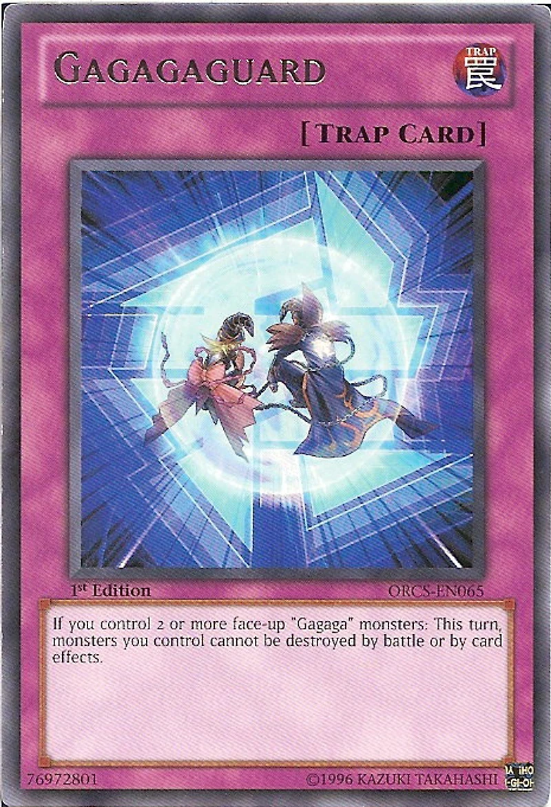 Gagagaguard - ORCS-EN065 - Rare - 1st Edition