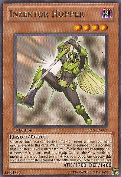 Inzektor Hopper - ORCS-EN081 - Rare - 1st Edition