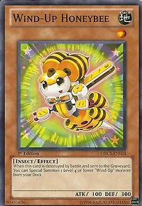 Wind-Up Honeybee - ORCS-EN024 - Common - 1st Edition