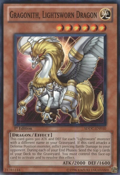 Gragonith, Lightsworn Dragon - SDDC-EN010 - Common