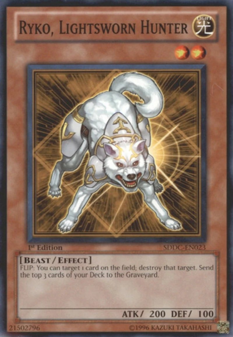 Ryko, Lightsworn Hunter - SDDC-EN023 - Common - 1st Edition
