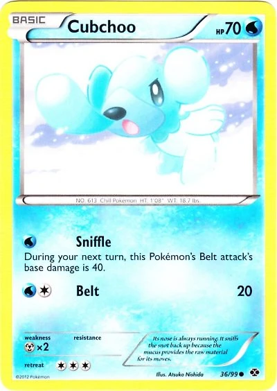 Cubchoo - 36/99 Common