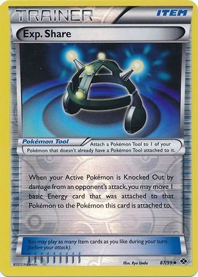 Exp. Share - 87/99 - Uncommon - Reverse Holo
