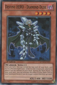 Destiny HERO - Diamond Dude - RYMP-EN033 - Common - 1st Edition