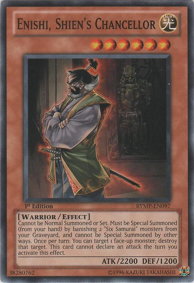 Enishi, Shien's Chancellor - RYMP-EN097 - Common