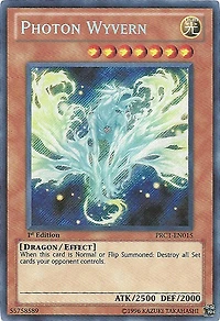 Photon Wyvern - PRC1-EN015 - Secret Rare - 1st Edition