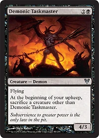 Demonic Taskmaster - Foil