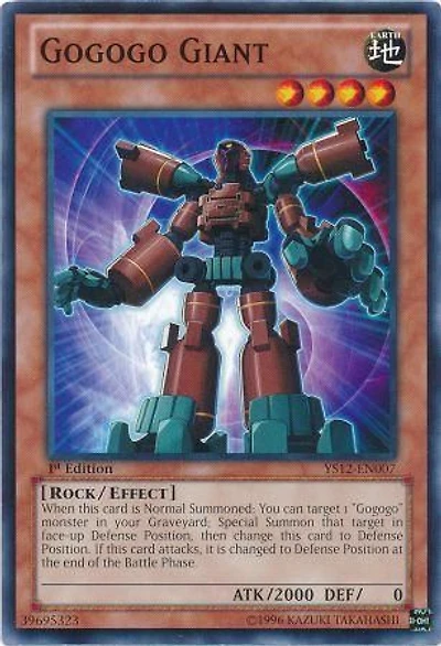 Gogogo Giant - YS12-EN007 - Common - 1st Edition